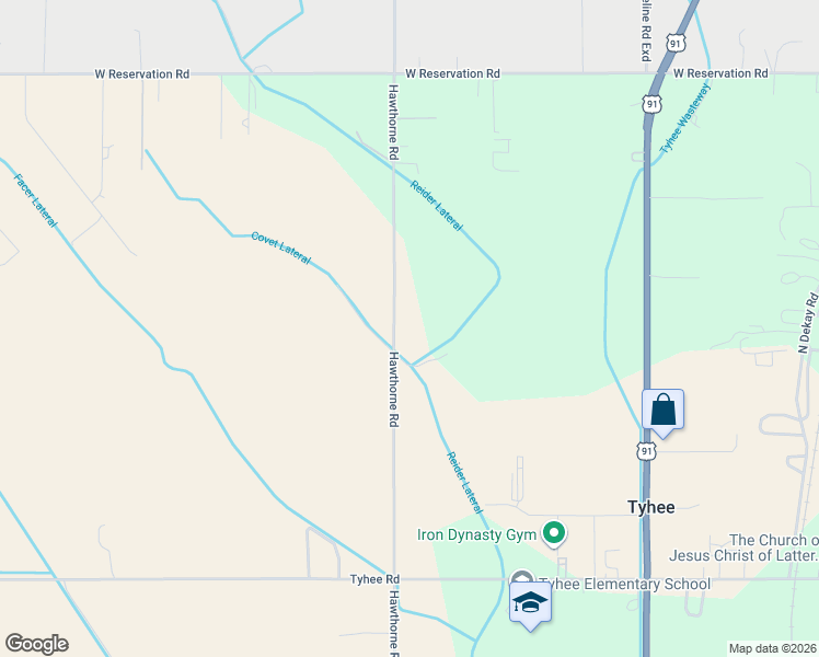map of restaurants, bars, coffee shops, grocery stores, and more near 13486 North Hawthorne Road in Pocatello