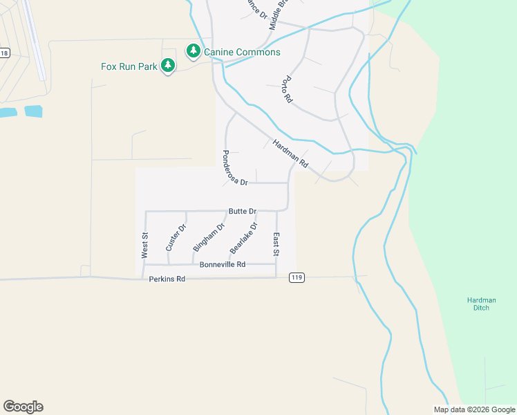 map of restaurants, bars, coffee shops, grocery stores, and more near 216 Butte Drive in Star Valley Ranch