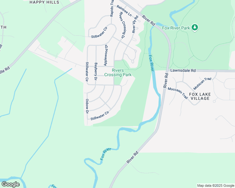 map of restaurants, bars, coffee shops, grocery stores, and more near 4038 Stillwater Circle in Waukesha