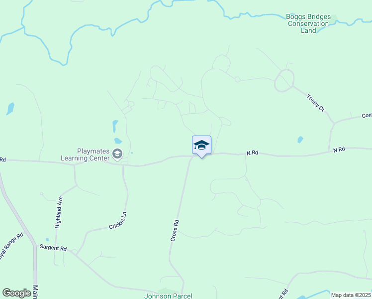 map of restaurants, bars, coffee shops, grocery stores, and more near 84 North Road in Sandown