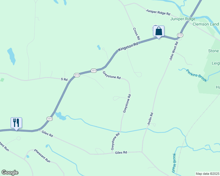 map of restaurants, bars, coffee shops, grocery stores, and more near 11 Grand View Terrace in Kingston
