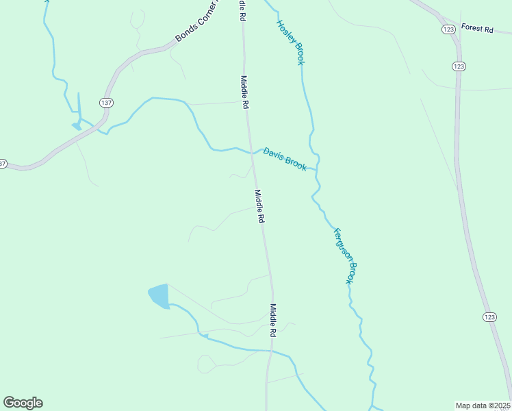 map of restaurants, bars, coffee shops, grocery stores, and more near 45 Middle Road in Hancock