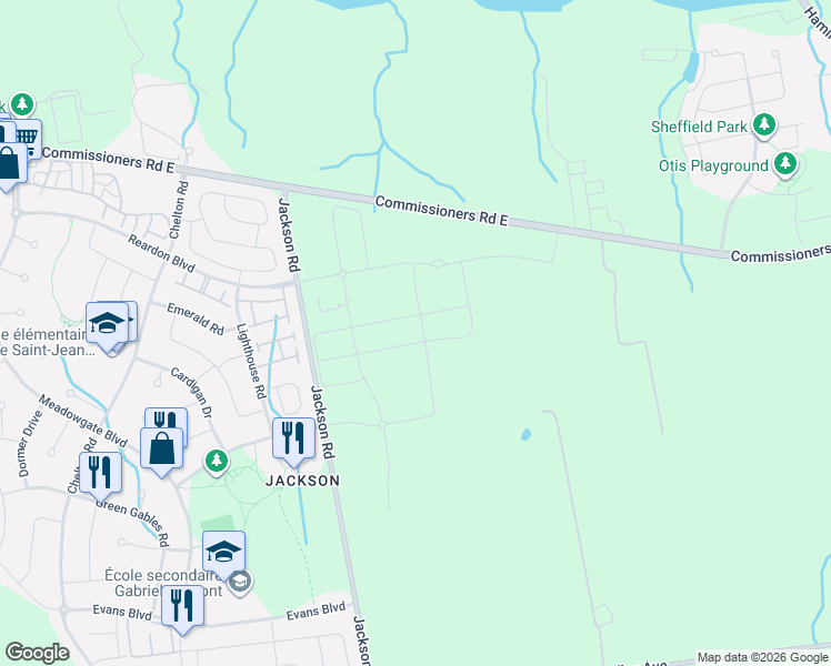 map of restaurants, bars, coffee shops, grocery stores, and more near in London