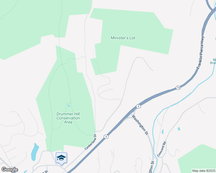 map of restaurants, bars, coffee shops, grocery stores, and more near 45 Meetinghouse Road in Keene