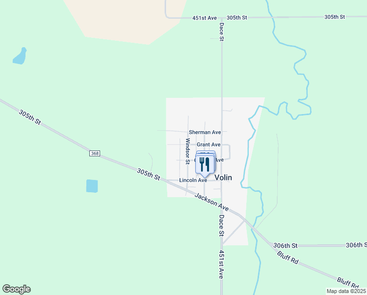 map of restaurants, bars, coffee shops, grocery stores, and more near 300-398 Windsor Street in Volin
