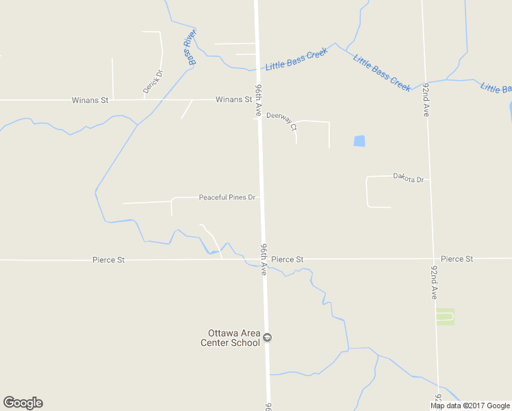 map of restaurants, bars, coffee shops, grocery stores, and more near 10551 96th Avenue in Zeeland