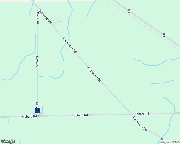 map of restaurants, bars, coffee shops, grocery stores, and more near 2135 Parmenter Road in Corunna