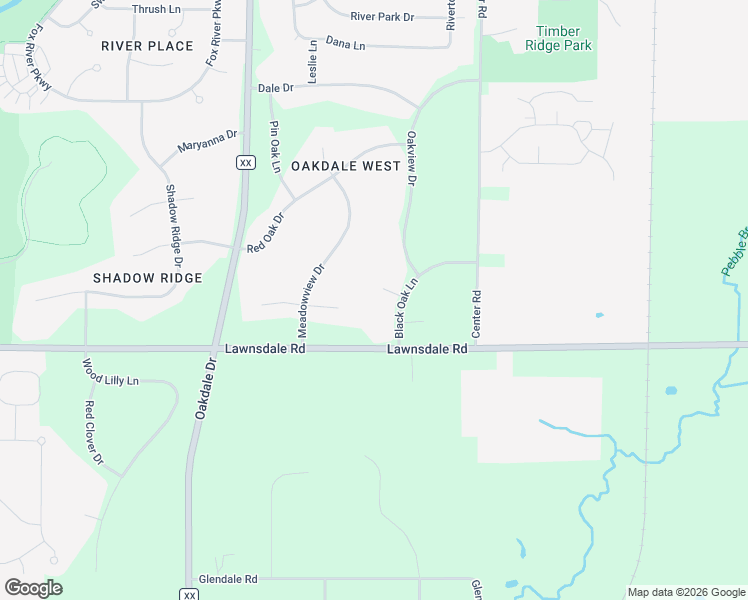 map of restaurants, bars, coffee shops, grocery stores, and more near S46W25275 Meadowview Court West in Waukesha