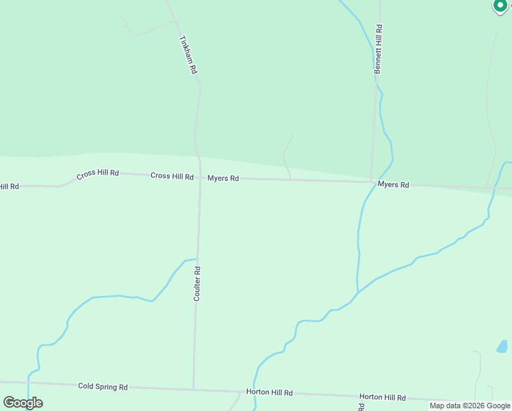 map of restaurants, bars, coffee shops, grocery stores, and more near 2167 Myers Road in Shaftsbury