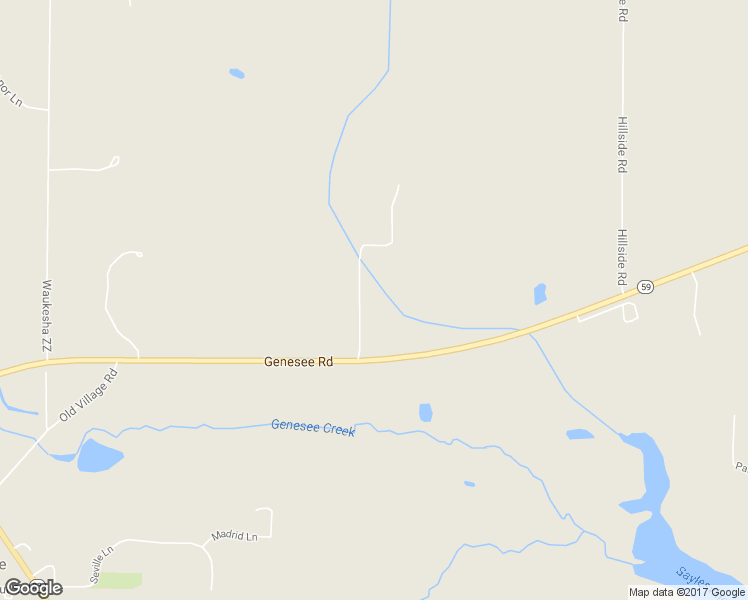 map of restaurants, bars, coffee shops, grocery stores, and more near S46W29780 Wisconsin 59 in Waukesha