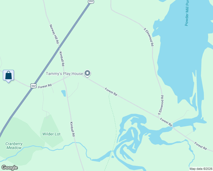map of restaurants, bars, coffee shops, grocery stores, and more near 224 Forest Road in Hancock