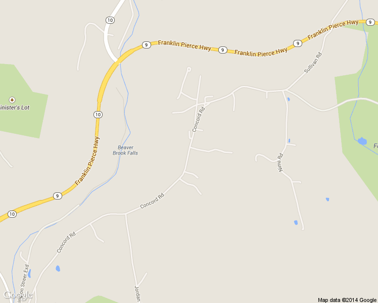 map of restaurants, bars, coffee shops, grocery stores, and more near 161 Concord Road in Keene