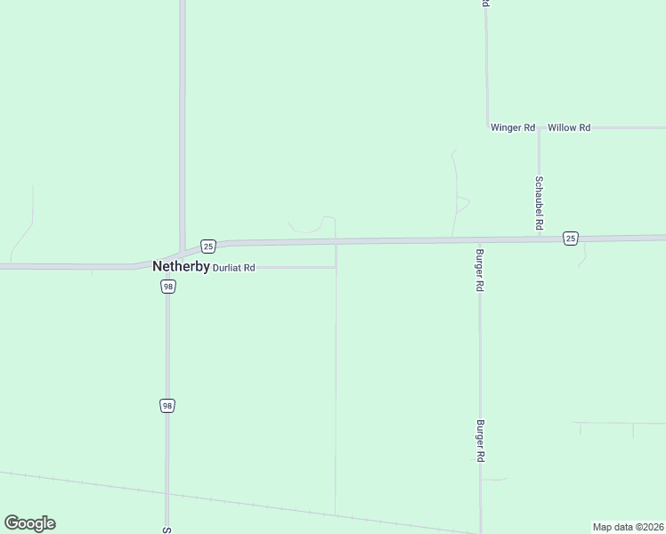 map of restaurants, bars, coffee shops, grocery stores, and more near Regional Road 25 in Welland