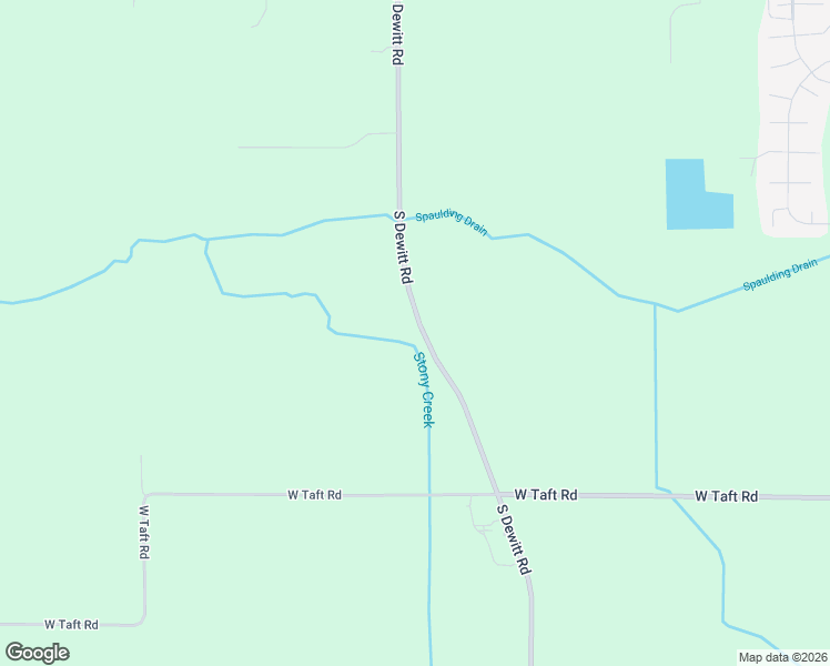 map of restaurants, bars, coffee shops, grocery stores, and more near 3604 South Dewitt Road in Saint Johns