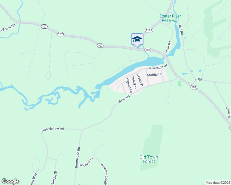 map of restaurants, bars, coffee shops, grocery stores, and more near 78 Riverside Drive in Fremont