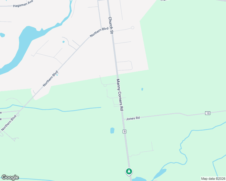 map of restaurants, bars, coffee shops, grocery stores, and more near 130 Manny Corners Road in Amsterdam