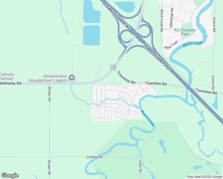 map of restaurants, bars, coffee shops, grocery stores, and more near 71 Oakline Drive in Fort Erie