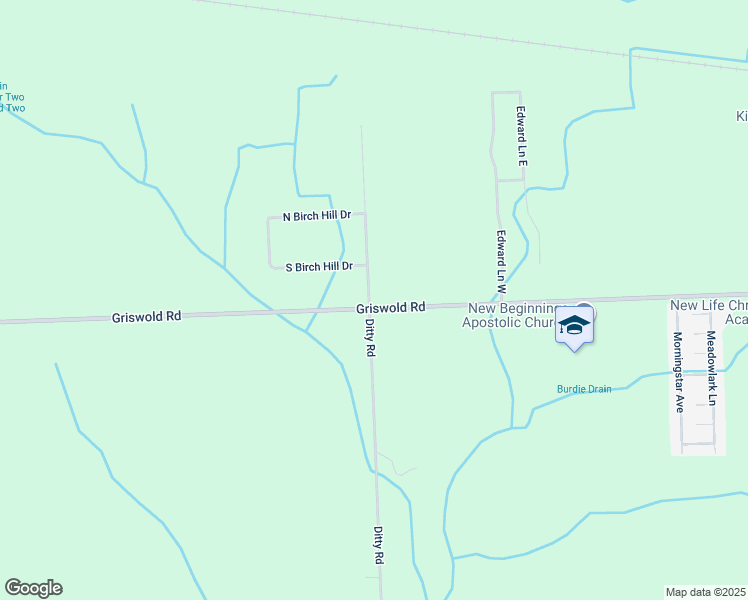map of restaurants, bars, coffee shops, grocery stores, and more near 5992 Griswold Road in Smiths Creek