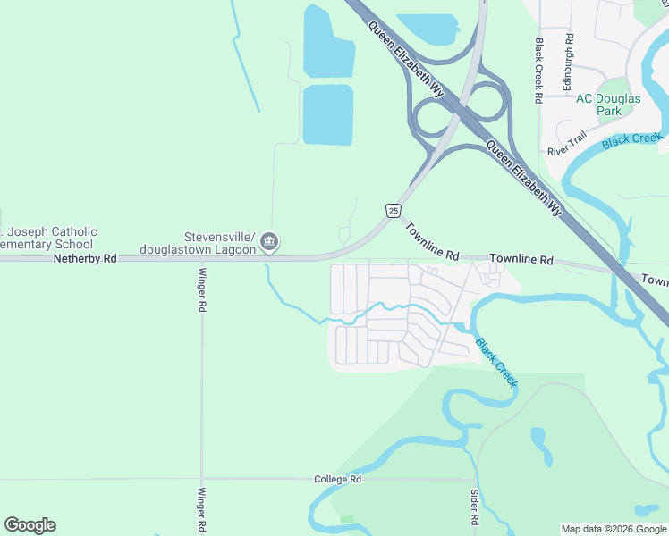map of restaurants, bars, coffee shops, grocery stores, and more near Linden Avenue in Fort Erie