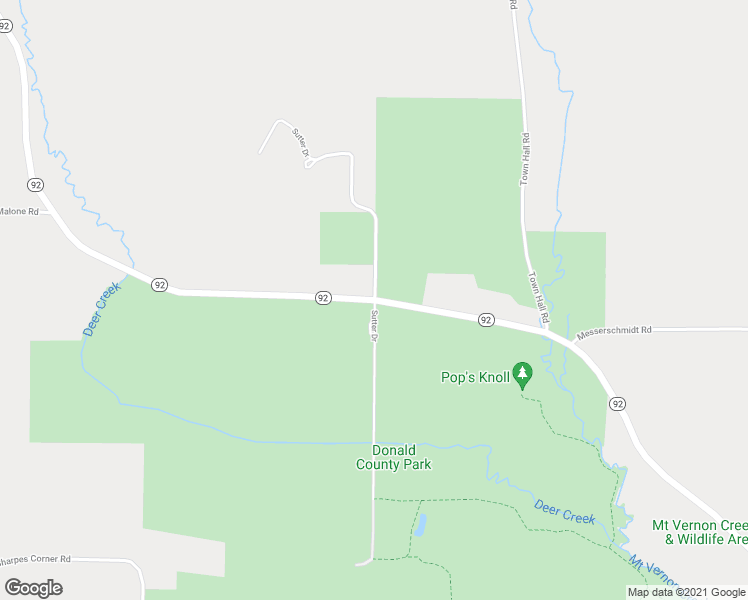 map of restaurants, bars, coffee shops, grocery stores, and more near 1972 Highway 92 Trunk in Mount Horeb