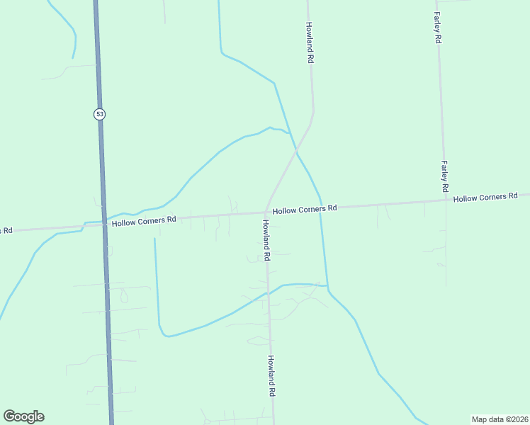map of restaurants, bars, coffee shops, grocery stores, and more near 3499 Howland Rd in Almont