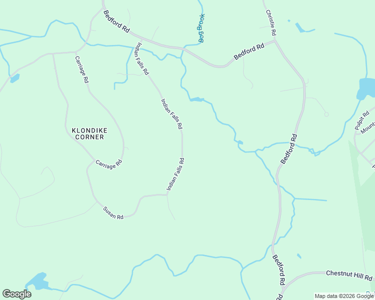 map of restaurants, bars, coffee shops, grocery stores, and more near 89 Indian Falls Road in New Boston