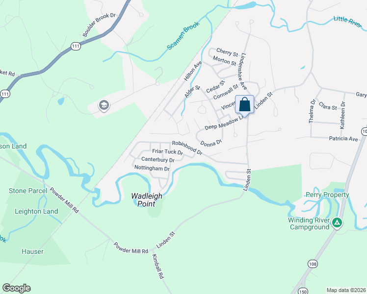 map of restaurants, bars, coffee shops, grocery stores, and more near 11 Juniper Street in Exeter