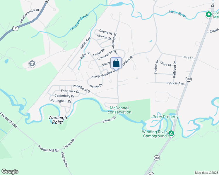 map of restaurants, bars, coffee shops, grocery stores, and more near 6 Dow Street in Exeter