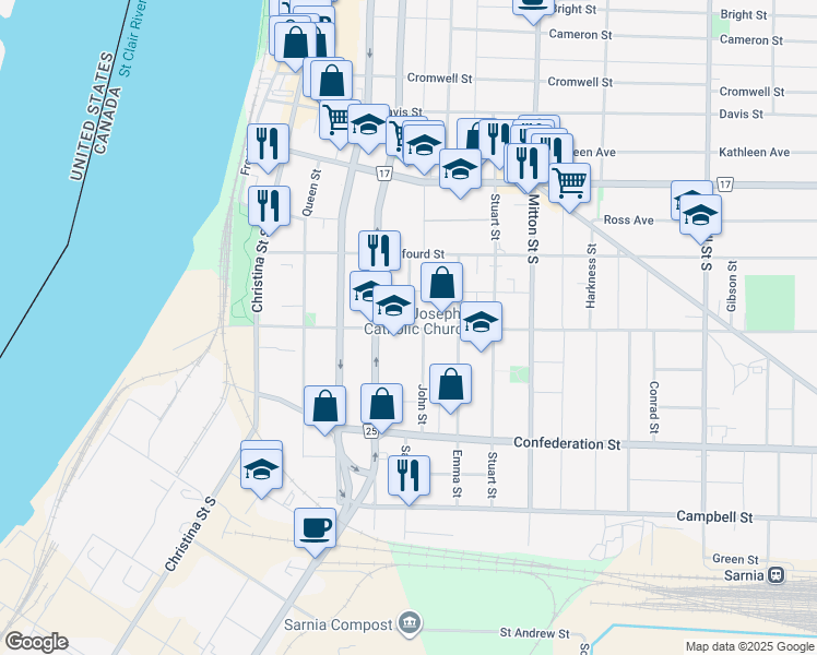 328 Devine Street, Sarnia ON Walk Score