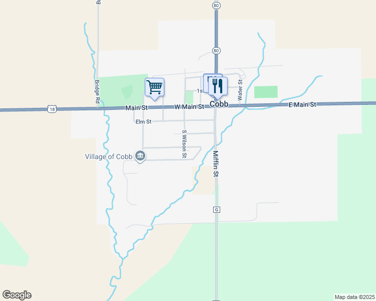 map of restaurants, bars, coffee shops, grocery stores, and more near 209 Benson Avenue in Cobb