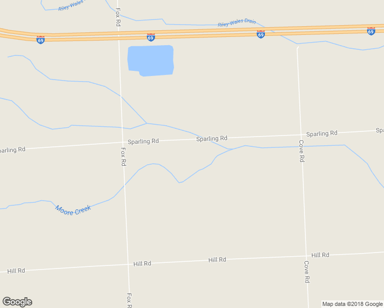 map of restaurants, bars, coffee shops, grocery stores, and more near 9875 Sparling Road in Goodells