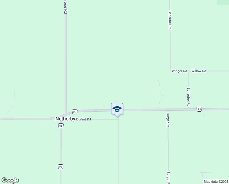 map of restaurants, bars, coffee shops, grocery stores, and more near 5413 Regional Road 25 in Welland