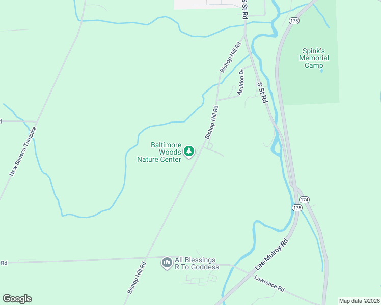 map of restaurants, bars, coffee shops, grocery stores, and more near 4007 Bishop Hill Road in Marcellus