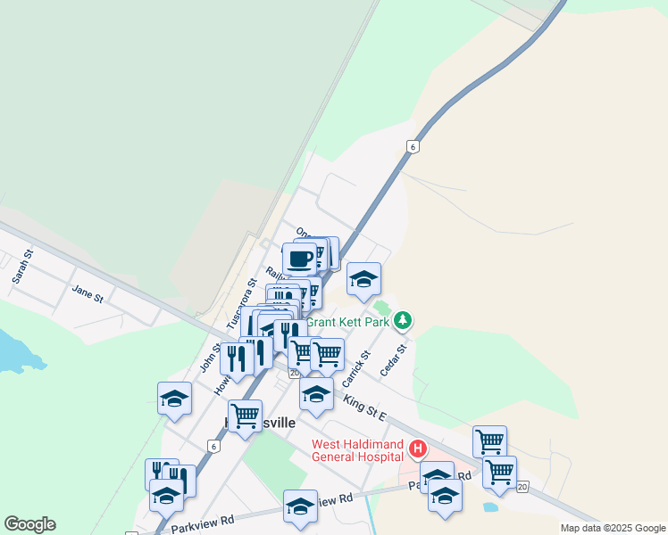 2 Main Street, Hagersville ON Walk Score