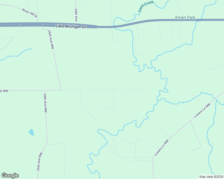 map of restaurants, bars, coffee shops, grocery stores, and more near 2276 Winans Street Northwest in Grand Rapids