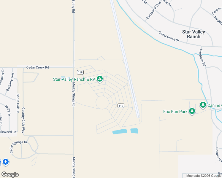 map of restaurants, bars, coffee shops, grocery stores, and more near 136 Whiffle Tree in Thayne