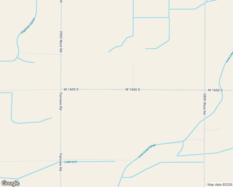 map of restaurants, bars, coffee shops, grocery stores, and more near 2861 West 1600 South in Aberdeen