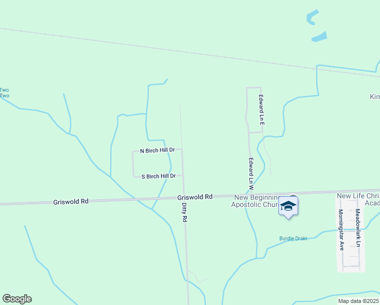 map of restaurants, bars, coffee shops, grocery stores, and more near 2090 Ditty Road in Smiths Creek