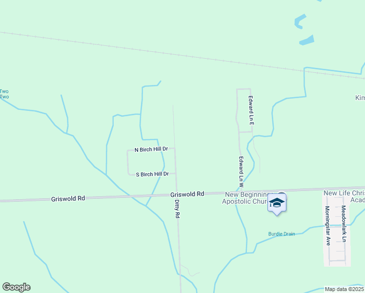 map of restaurants, bars, coffee shops, grocery stores, and more near 2090 Ditty Road in Smiths Creek