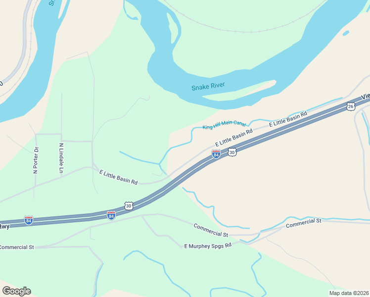 map of restaurants, bars, coffee shops, grocery stores, and more near 2956 Little Basin Road in King Hill