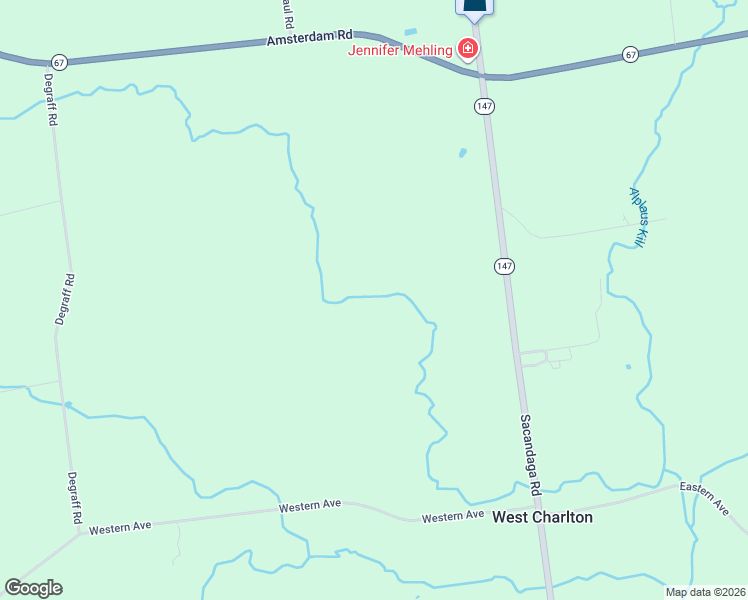 map of restaurants, bars, coffee shops, grocery stores, and more near 1307 New York 147 in Amsterdam