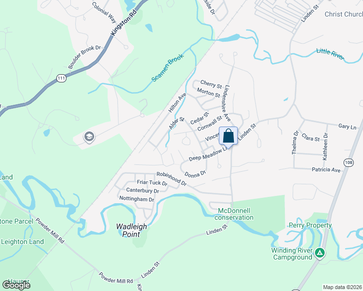 map of restaurants, bars, coffee shops, grocery stores, and more near 7 Peach Street in Exeter