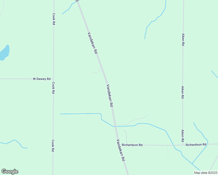 map of restaurants, bars, coffee shops, grocery stores, and more near 2086 Vandekarr Road in Owosso