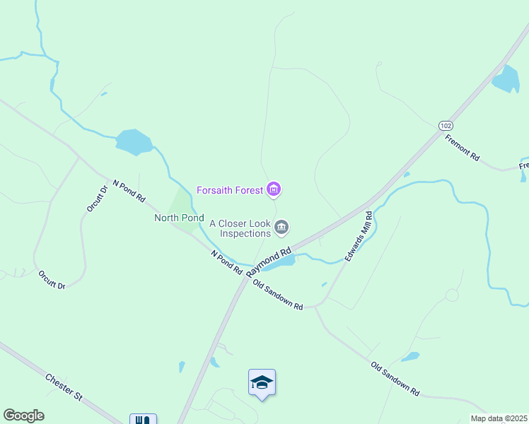 map of restaurants, bars, coffee shops, grocery stores, and more near 12 Ledge Road in Chester