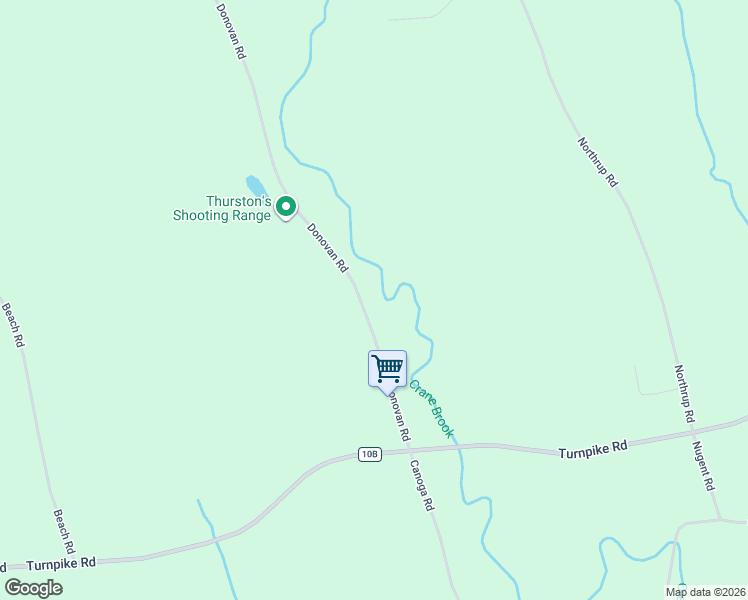 map of restaurants, bars, coffee shops, grocery stores, and more near 7248 Donovan Road in Auburn