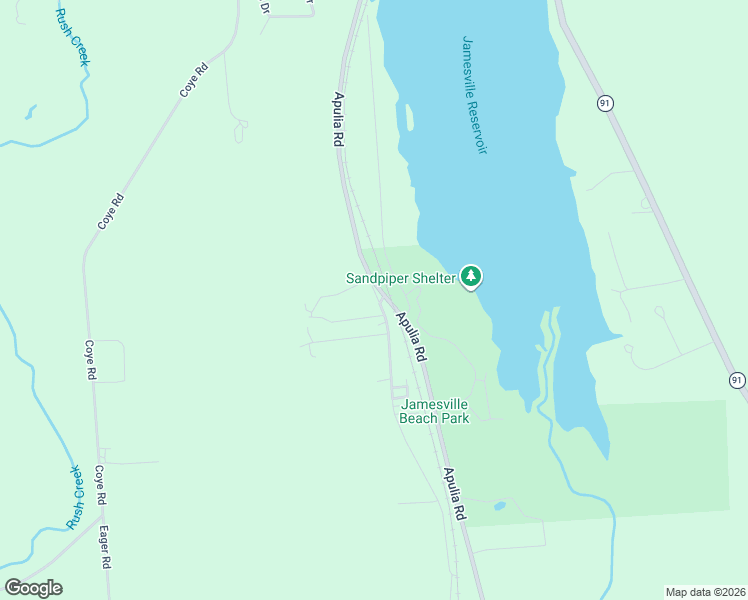 map of restaurants, bars, coffee shops, grocery stores, and more near 4113 Cook Farm Road in Jamesville