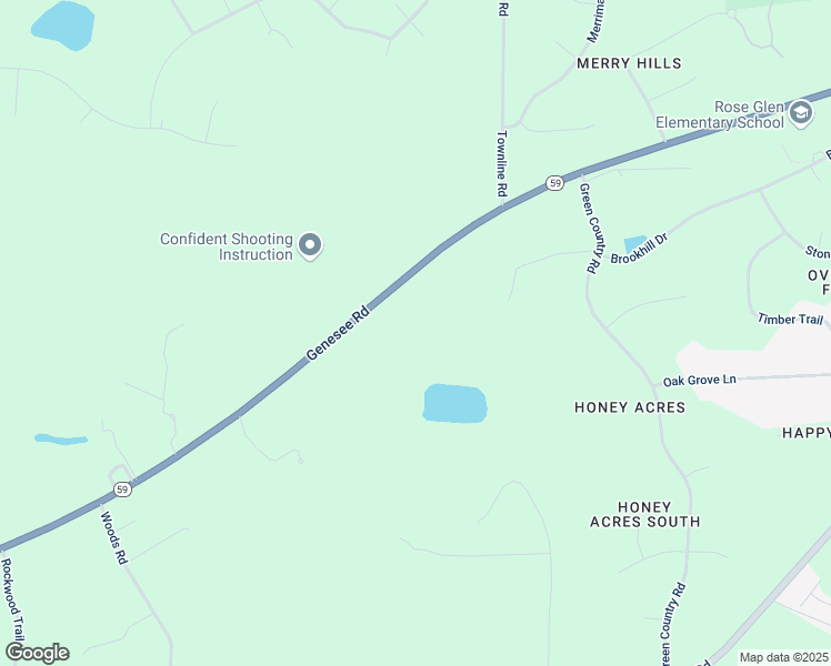 map of restaurants, bars, coffee shops, grocery stores, and more near S41W28225 Wisconsin 59 in Waukesha
