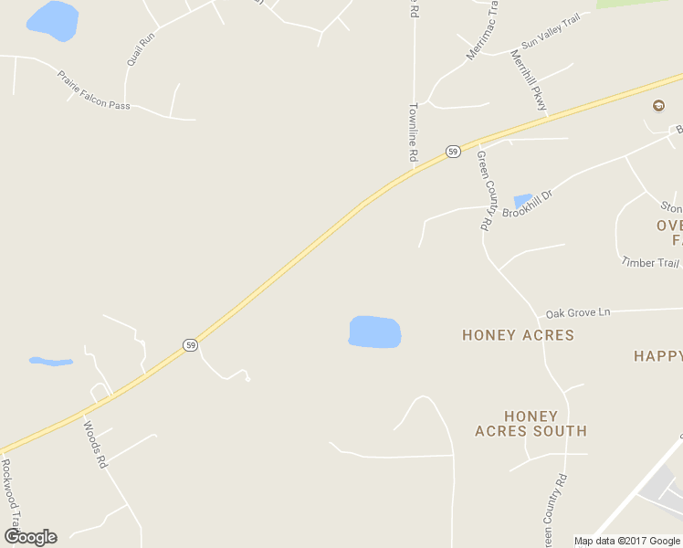 map of restaurants, bars, coffee shops, grocery stores, and more near S41W28225 Wisconsin 59 in Waukesha