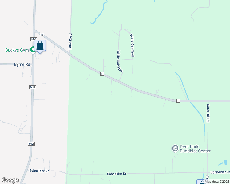 map of restaurants, bars, coffee shops, grocery stores, and more near 4655 County Road B in Oregon