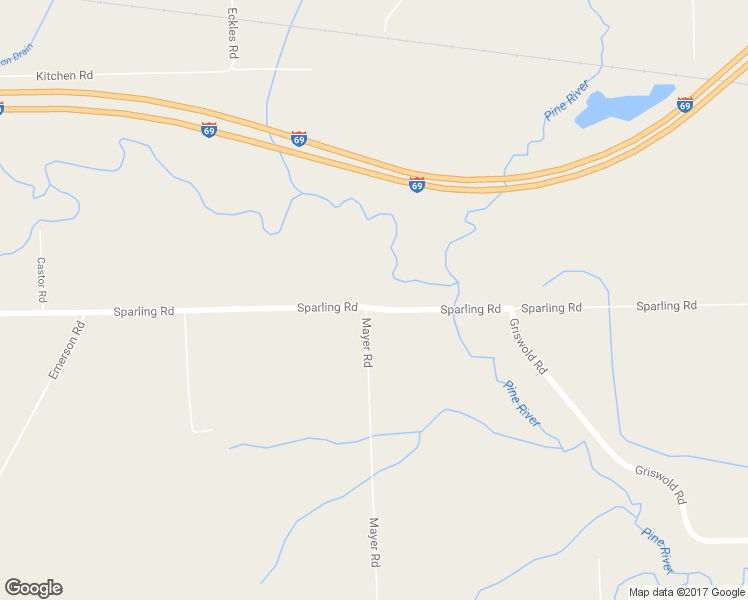 map of restaurants, bars, coffee shops, grocery stores, and more near 7510 Sparling Road in Goodells